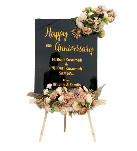 Papan Bunga Akrilik Dumoga Tenggara